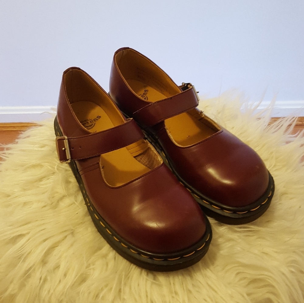 Vintage Dr. Marten Red Mary Janes